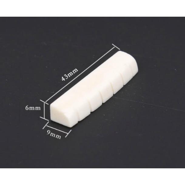 ビンテージ アコギトップ単板 サドル牛骨製　整備品 ギター ギター 牛骨製 ブリッジピン ナット サドルセット Aタイプ 取替