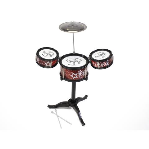 キッズドラムセット ドラマー DrumSTAR/スティック付 ドラム大小