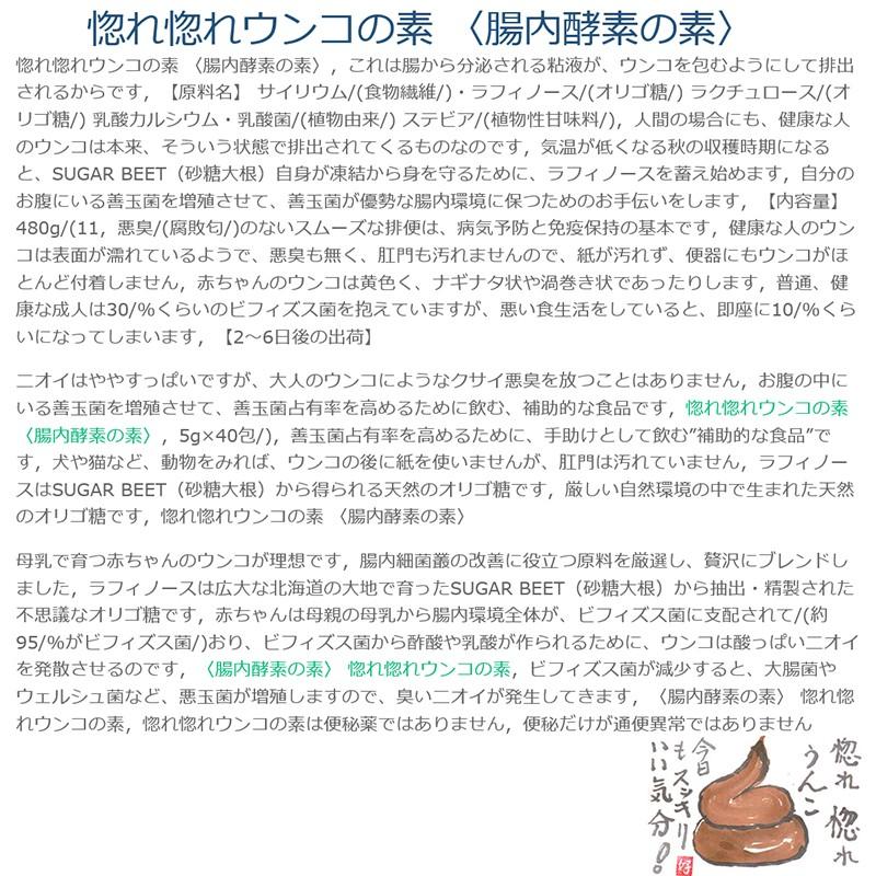 サプリメント 「惚れ惚れウンコの素」 植物性繊維加工食品 株式会社