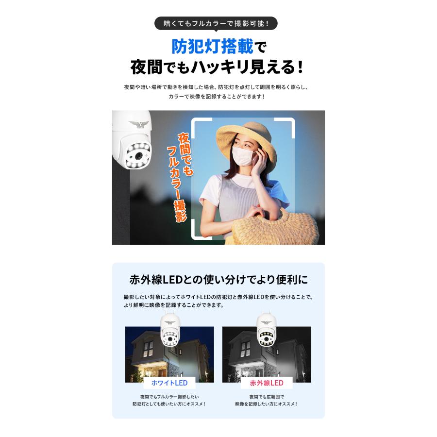 WTW 塚本無線 防犯カメラ 屋外 ワイヤレス 300万画素 自動追跡 WTW 塚本無線 防犯カメラ 屋外 ワイヤレス 300万画素 自動追跡