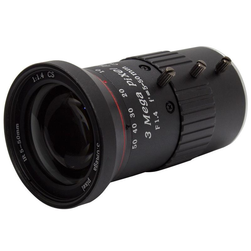 WTW 塚本無線 3MP対応 F1.4 f'=5-50mm CSマウントマニュアルIR・バリ