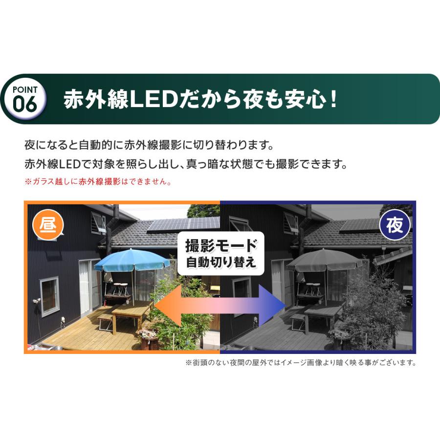92%OFF!】 雨や夜にも対応 高画質 ワイヤレス防犯カメラ 4台セット