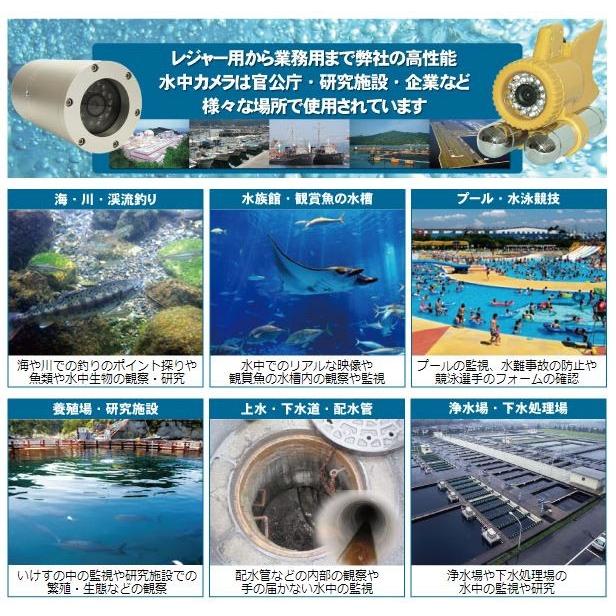 水中カメラ 撮影 釣り 小型 Ledライト 7インチモニター 防水 スポーツ アウトドア Wtw Wa1002 50m Water 04 塚本無線 通販 Yahoo ショッピング