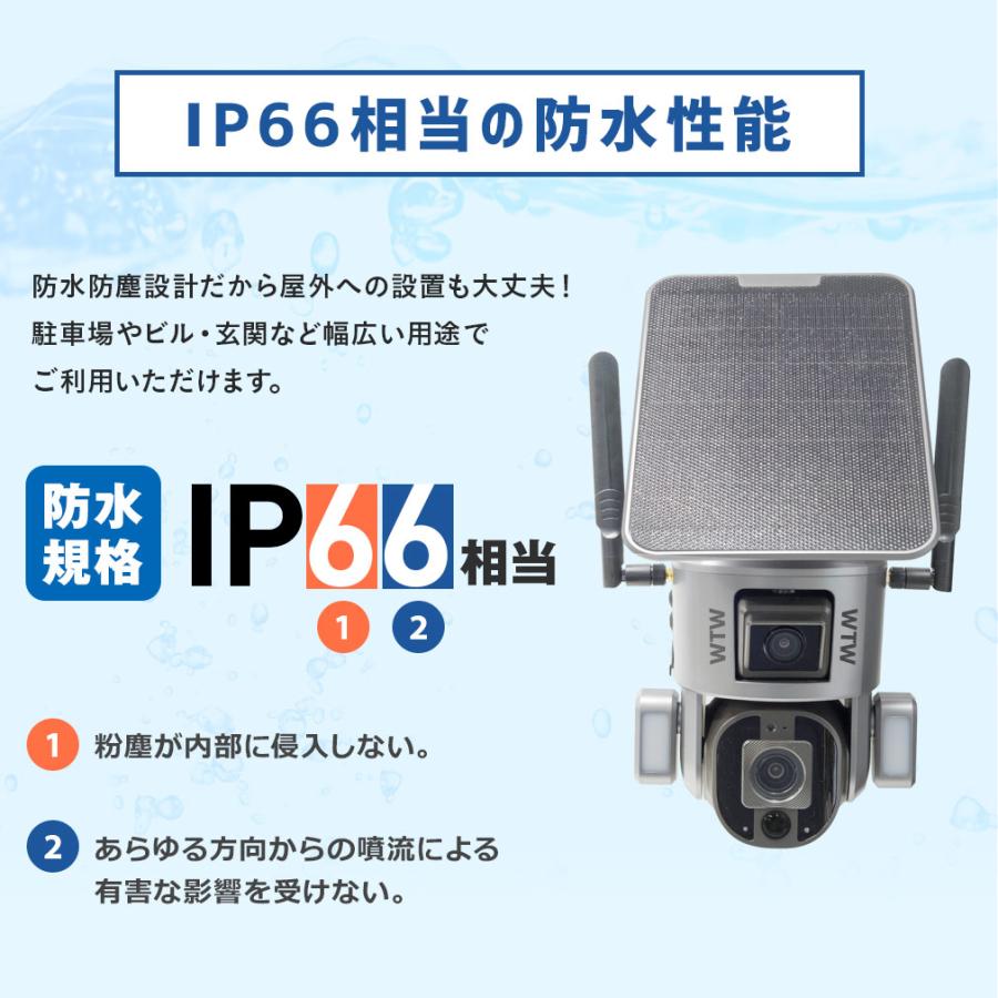 WTW 塚本無線 防犯カメラ 360°PTZ首振り ホワイトLED ワイヤレス WTW 塚本無線 防犯カメラ 360°PTZ首振り ホワイトLED ワイヤレス