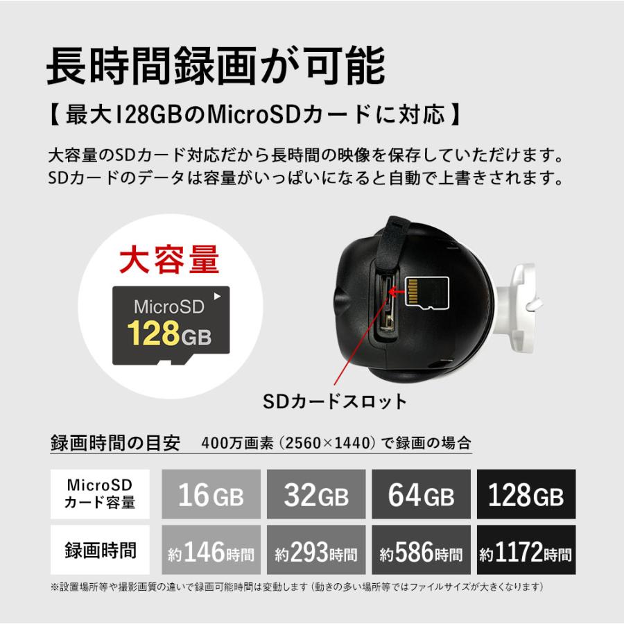 防犯カメラ みてるちゃん5Plus 屋外 屋内 夜間カラー 防犯灯カメラ 監視カメラ アンテナ内蔵 ワイヤレス｜wtw｜17