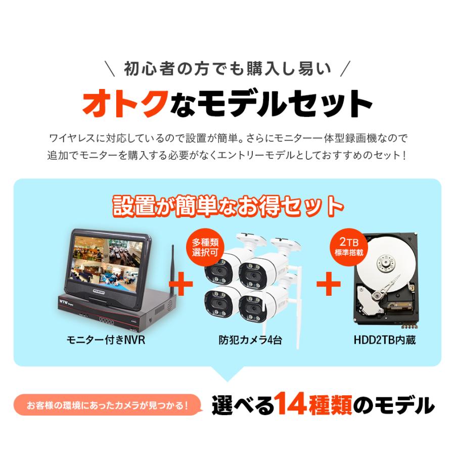 WTW 塚本無線 防犯カメラ 屋外 監視カメラ ワイヤレス 家庭用