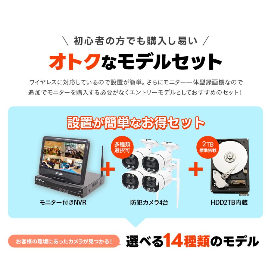 WTW 塚本無線 防犯カメラ 屋外 監視カメラ ワイヤレス 家庭用 wifi