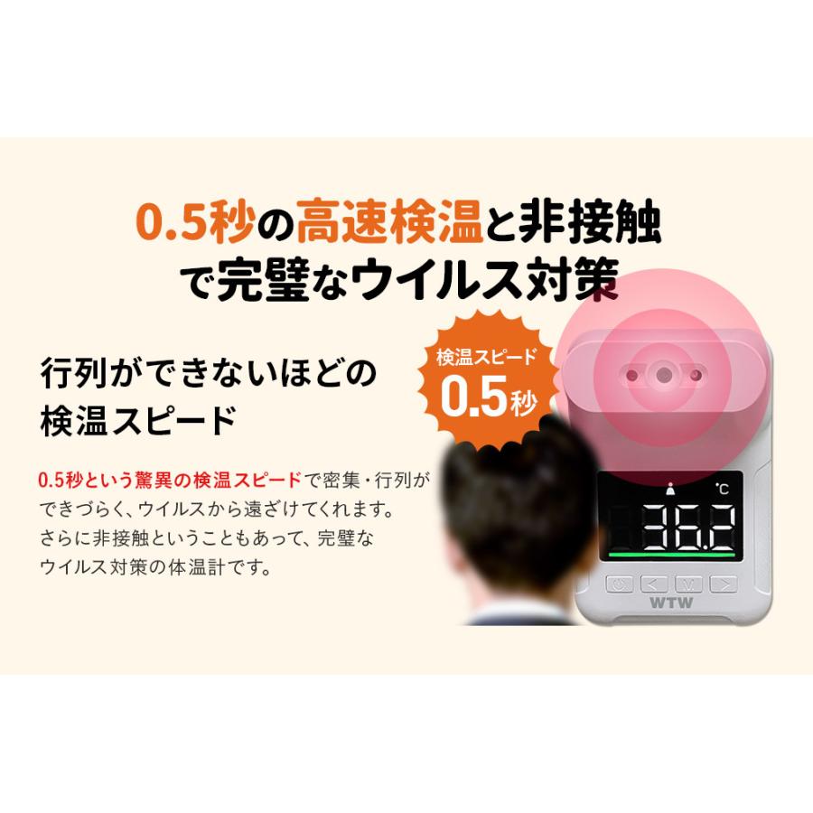 官公庁納入モデル 検温距離3m＆歩きながら検温】 サーマルカメラ