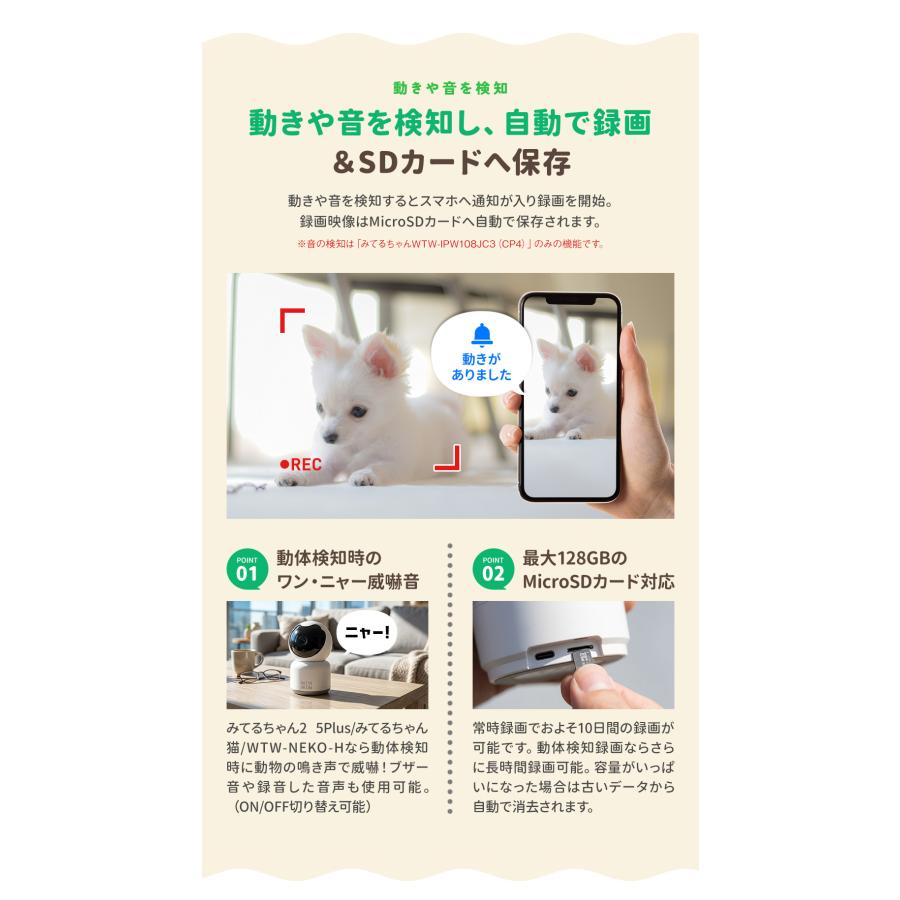 WTW 塚本無線 防犯カメラ ペットカメラ ベビーモニター アレクサ