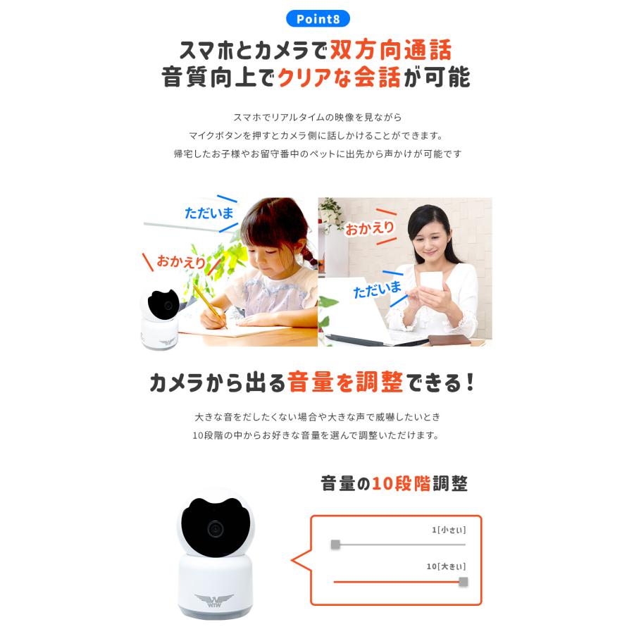 WTW 塚本無線 防犯カメラ ワイヤレス 家庭用 みてるちゃん温度計 Smart