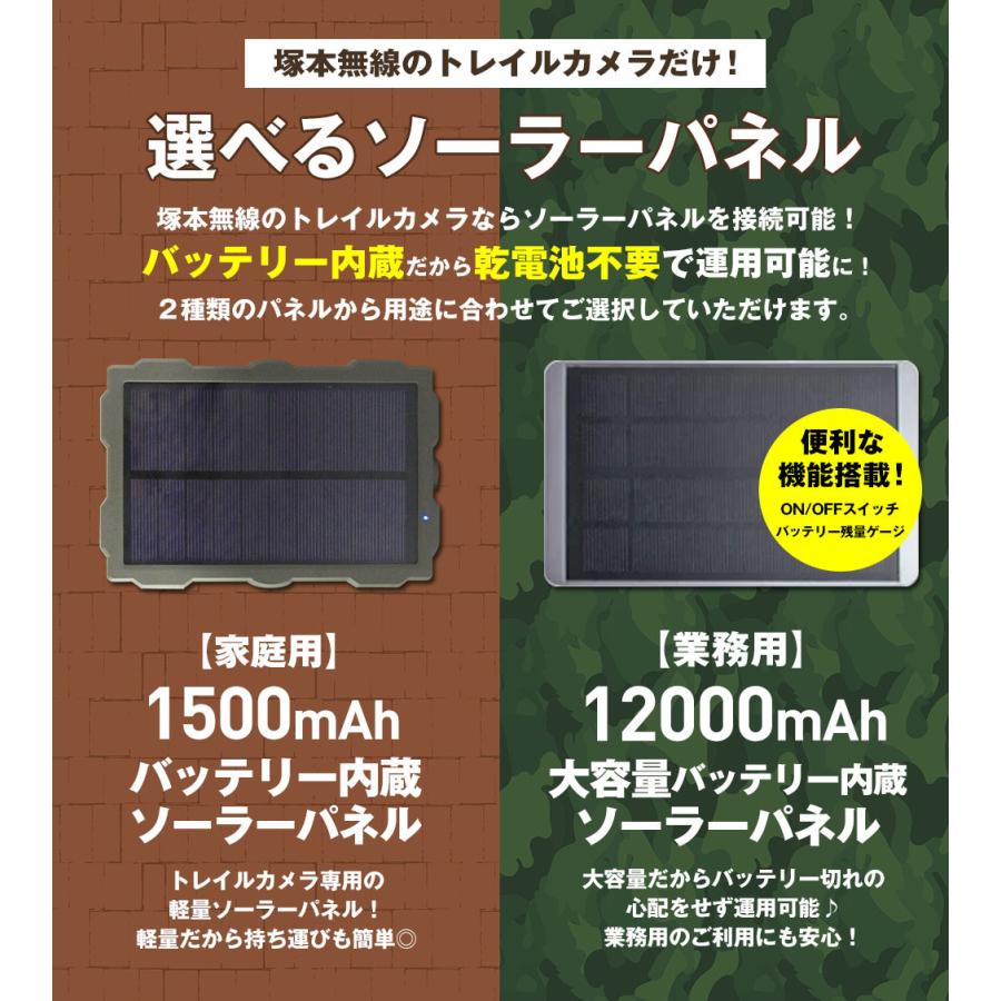 防犯カメラ ソーラー 4kトレイルカメラ 3600万画素 屋外 太陽光 人感センサー 赤外線 Led 夜間監視 防水ip56 乾電池対応 監視カメラ Wtw Trc2632 Set Wtw 塚本無線 通販 Yahoo ショッピング