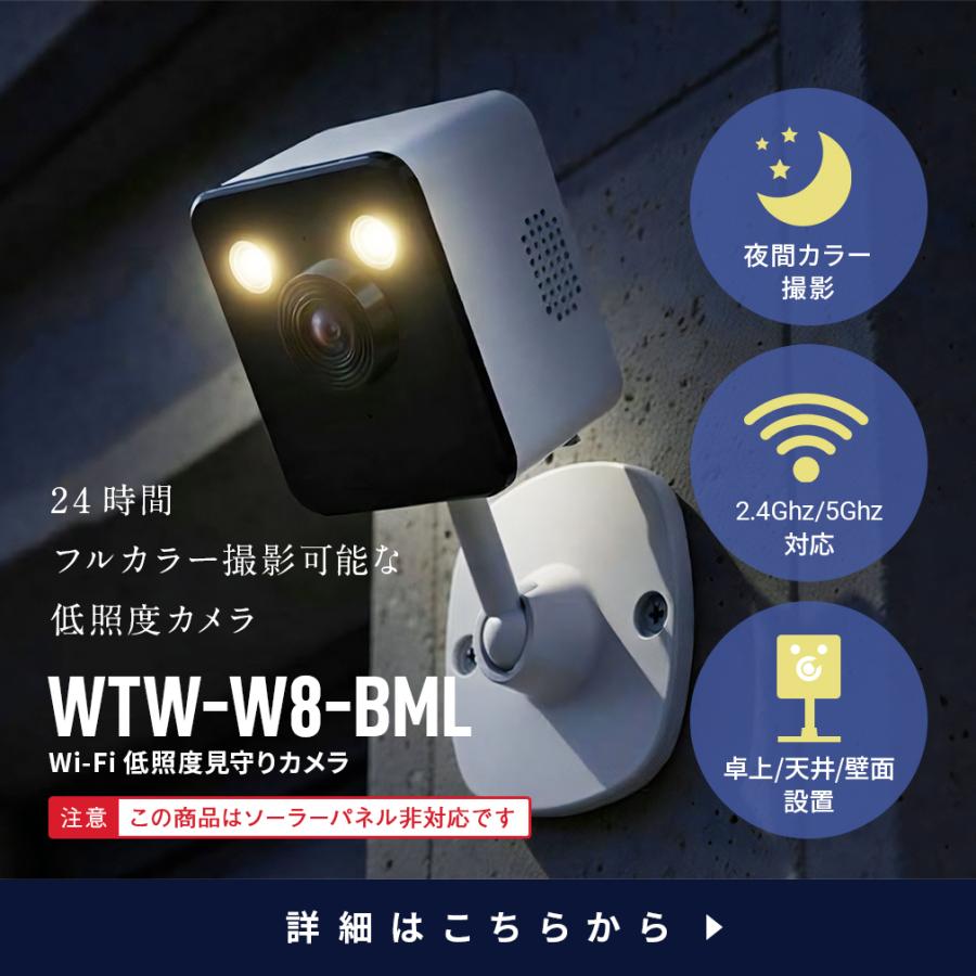 WTW 塚本無線 防犯カメラ 防犯カメラ アンテナ内蔵 1インチ 300万画素