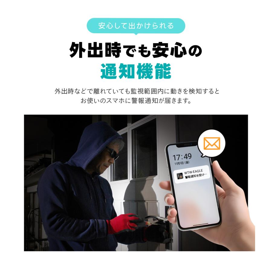 WTW 塚本無線 防犯カメラ 防犯カメラ アンテナ内蔵 1インチ 400万画素