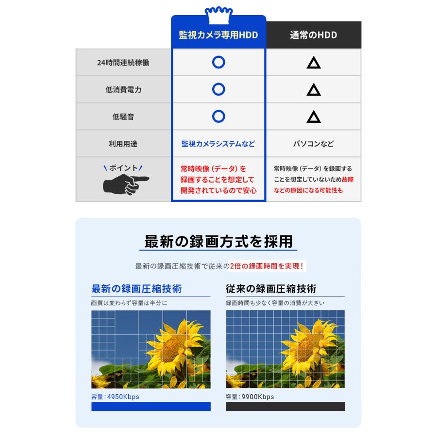 防犯カメラ 屋外 家庭用 防犯カメラセット 1から8台 800万画素 PoE 監視カメラ 監視カメラセット 電源不要 屋内 室内 | WTW 塚本無線 | 17