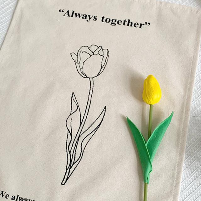 ファブリック ポスター 韓国風 タペストリー チューリップ１本 お洒落 布ポスター 壁掛け インテリア Rkab354 ワールドトレンド オンライン 通販 Yahoo ショッピング