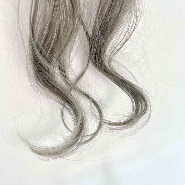 ワンタッチエクステカール グレー メッシュ 自然 カラーエクステ ウィッグ 襟足 ロング カラー つけ毛 グラデーション エクステンション ワンタッチ Ymda592 ワールドトレンド オンライン 通販 Yahoo ショッピング
