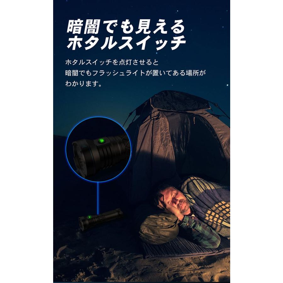 WUBEN（ウーベン） WUBEN【A9】フラッシュライトCREE社製「XHP70.2 LED