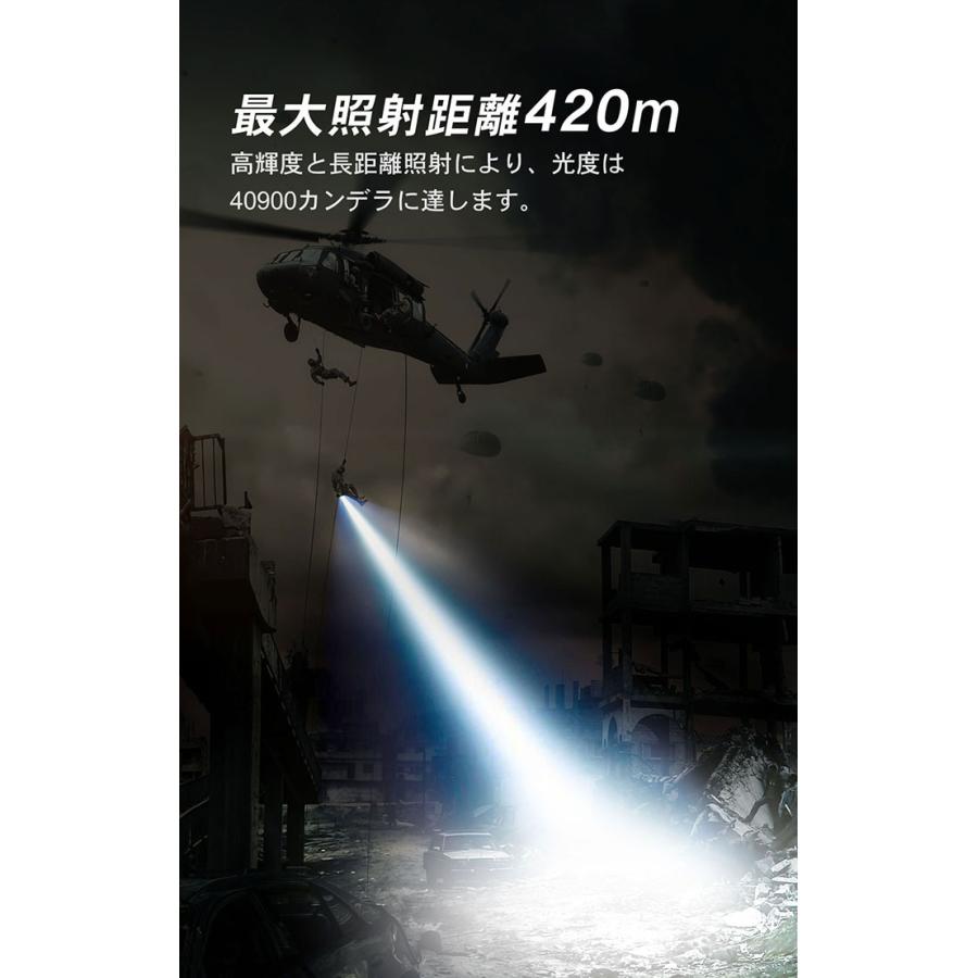 WUBEN WUBEN【A9】フラッシュライトCREE社製「XHP70.2 LED