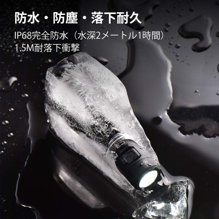 WUBEN【 C3】[OSRAM社 P9 LED]最強LED強力懐中電灯 LED強力ハンディライト(フラッシュライト) 高輝度 USB充電式 防水仕様キャンプギア アウトドア  防災 | WUBEN | 10