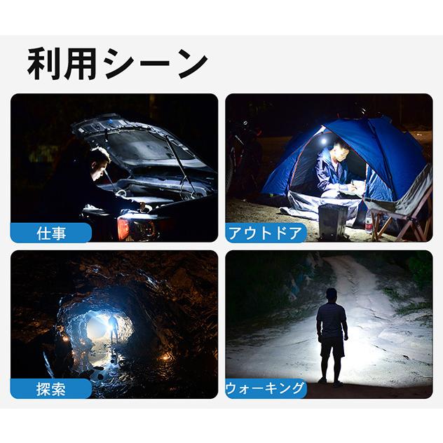 【WUBEN D1】 LED充電式フラッシュライト 明るさ最大1100ルーメン アウトドア キャンプ 停電 防災完全防水　明るい【PSE取得済】 | WUBEN | 16