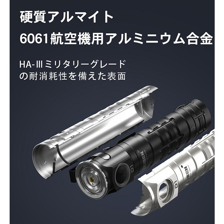 WUBEN 【WUBEN D1】 LED充電式フラッシュライト 明るさ最大1100 WUBEN 【WUBEN D1】 LED充電式フラッシュライト 明るさ最大1100