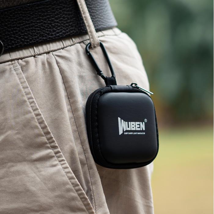 【爆買】WUBEN G5専用キャリーケース、EDC懐中専用電灯ポーチ、レザー収納バッグ アウトドアでの使用に最適 G5-Box　型番【G5-Case】 | WUBEN | 02