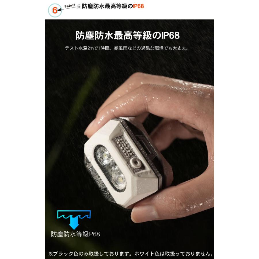 【WUBEN】【H4】超小型 LED懐中電灯 ledヘッドライト フラッシュライト 明るさ最大800ルーメン[ワイド&スポットデュアルLED]北海道　沖縄送料別途330円 | WUBEN | 10