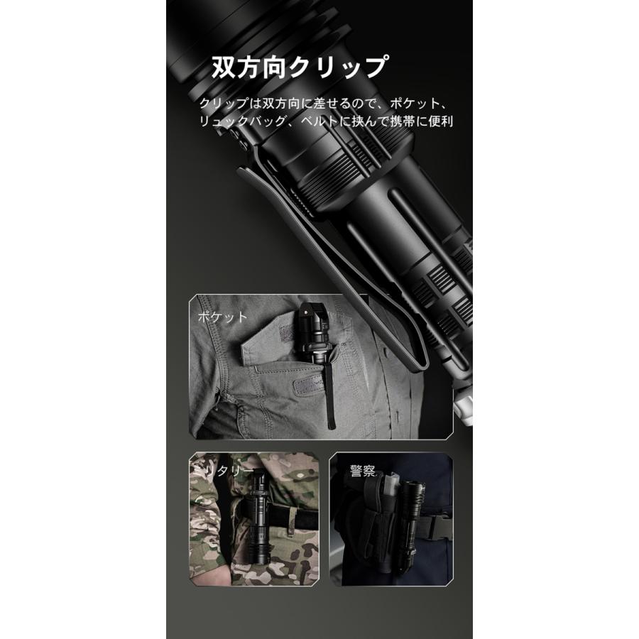 WUBEN（ウーベン） 【T1】LUMINUS SST40 LED懐中電灯2000LM LED充電式