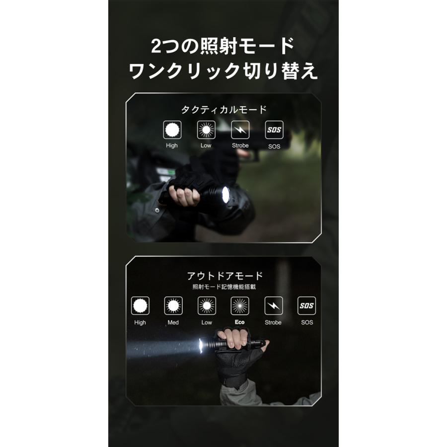 WUBEN T1 懐中電灯 2000ルーメン IP68 Amazon.co.jp: ウーベン【国内正規品】WUBEN T1 2000ルーメン