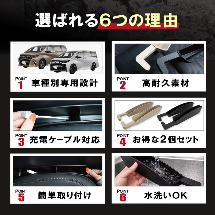 ランドクルーザー 250 GDJ250W TRJ250W 隙間埋め 収納ボックス 小物
