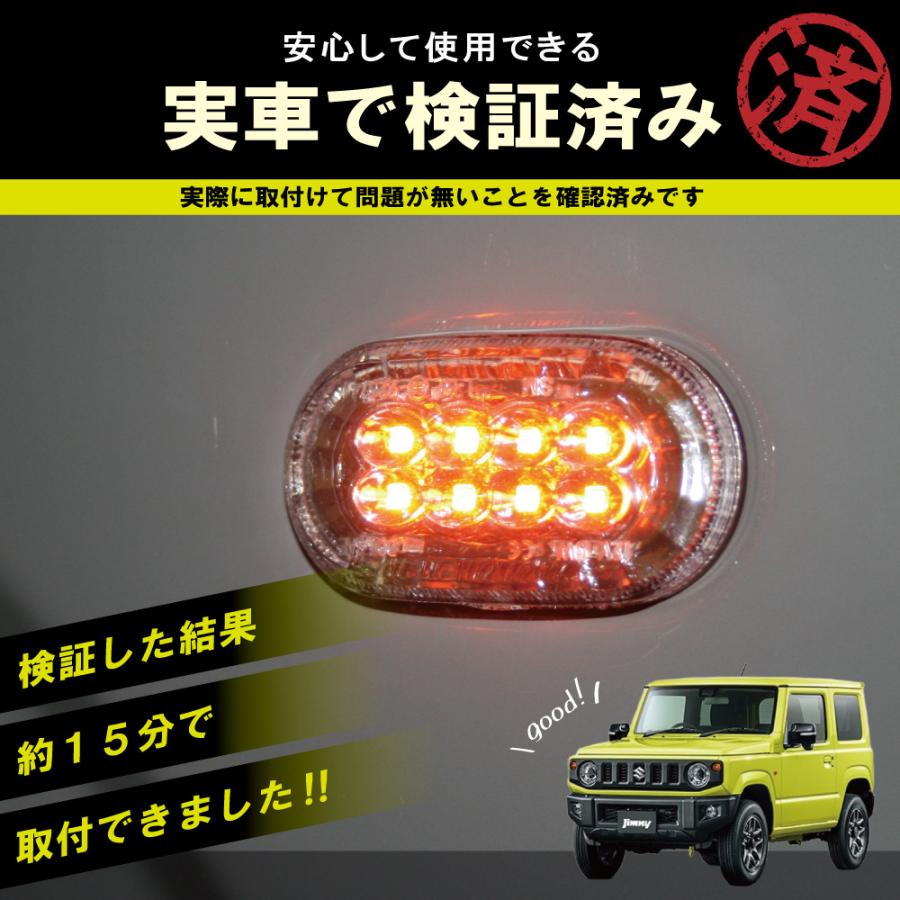 ジムニー JB64 JB74 ジムニーシエラ ジムニーノマド LED サイド