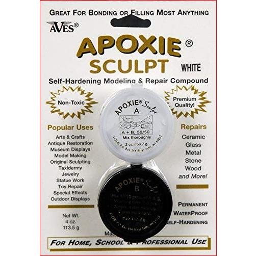 純正買蔵 Aves Apoxie Sculpt White 1/4 pound by Aves Aves Super