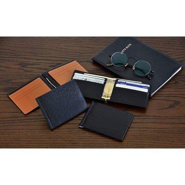 Le sourire（ルスリール） マネークリップ メンズ 本革 レザー : 財布