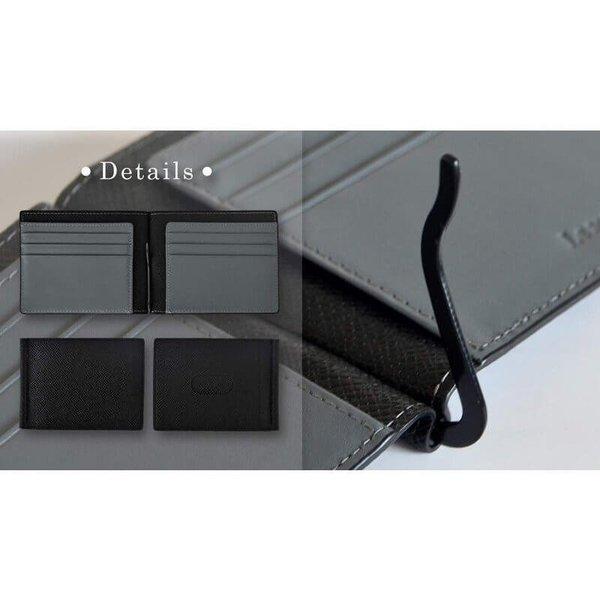 Le sourire（ルスリール） マネークリップ メンズ 本革 レザー : 財布