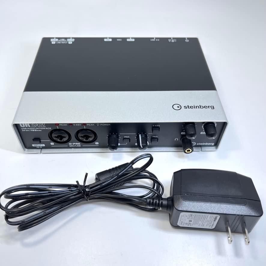 スタインバーグ Steinberg 4x2 USB2.0 オーディオインターフェース UR242 インターネット配信に便利な機能搭載 ヘッド 通販 