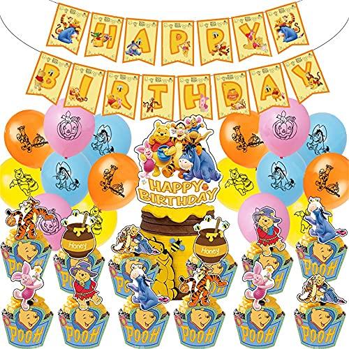 くまのプーさん 誕生日 飾り付け パーティー セット アニメ ディズニー キャラクター 可愛い 2 イエロー オレンジ 女の子 男の子 子供 バルーン S ワールドマテリアル 通販 Yahoo ショッピング