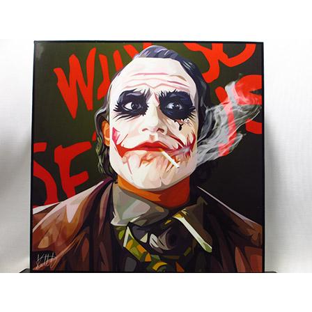 【こーた・新品 No 129】 ポップアートパネル JOKER アーサー 新品 No 129】 ポップアートパネル JOKER アーサー フレック : ポップ