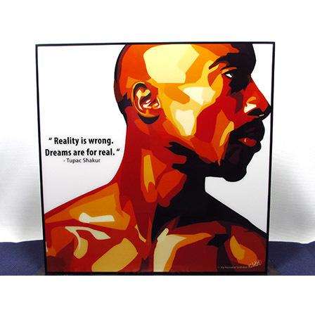 【ヒロ・新品 No 242】 ポップアートパネル 2pac HIPHOP 新品 No 242】 ポップアートパネル 2pac HIPHOP : ポップアート