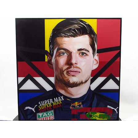 新品 No 351】 ポップアートパネル マックス フェルスタッペン