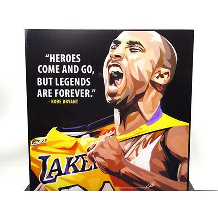 新品 No 77】 ポップアートパネル コービー ブライアント NBA : ポップ