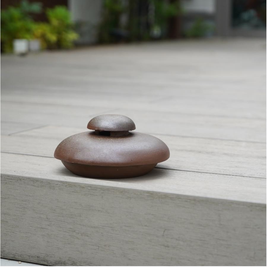 備前焼 蚊遣り おしゃれ 陶器 蚊取り 屋外 室内 蚊取り線香 立て 蚊取り線香入れ 蚊取り線香ホルダー 虫除け 虫よけ 蚊取り器 蓋付き かわいい インテリア WY |  | 07