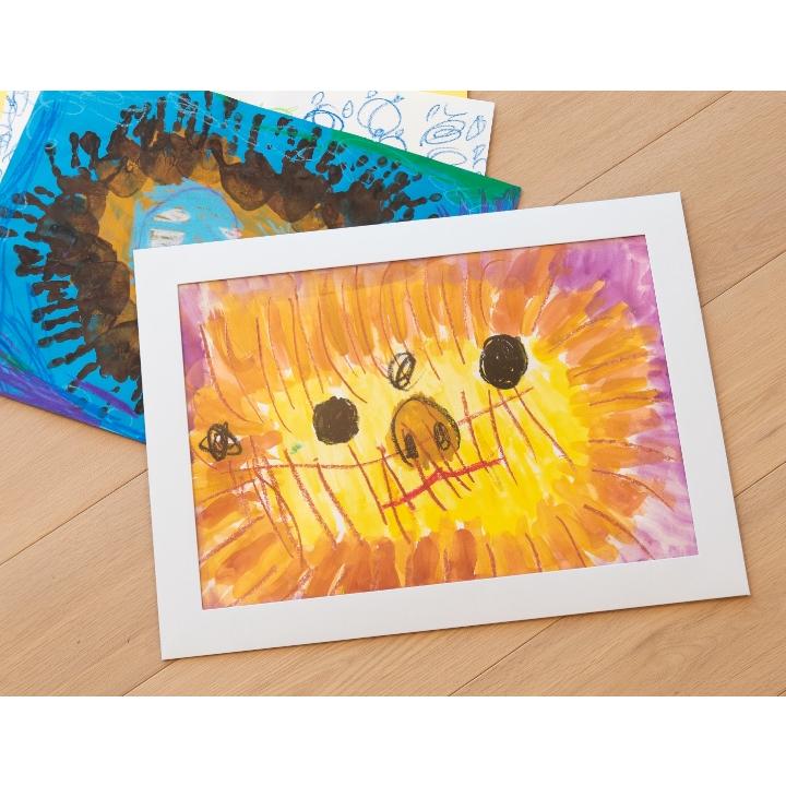 子供の絵を飾る ペーパーフレーム 18 Off 3枚セット 四つ切り画用紙をそのまま飾れる 絵画教室 学校 工作 Wy Wy Hm018 3 Wy Style Yahooショッピング店 通販 Yahoo ショッピング
