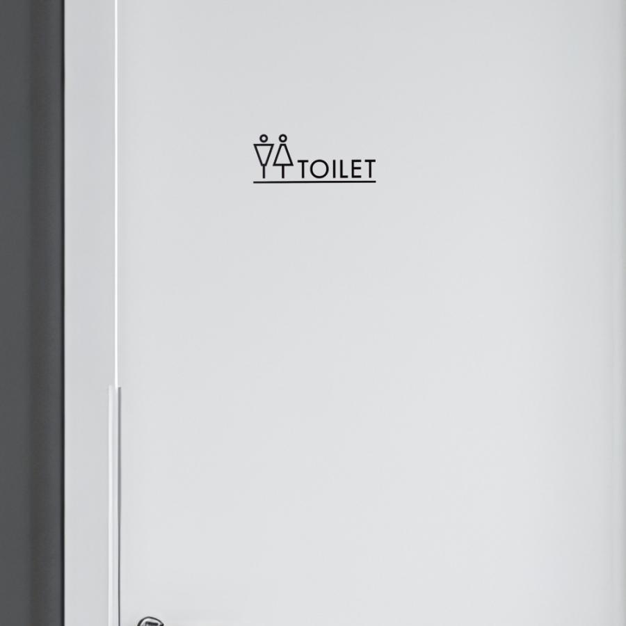 トイレサイン ステッカー おしゃれ ルーム シンプル 北欧 ピクトサイン シール 文字 男 女 ドアサイン かわいい サイン ドアプレート シンプル トイレ 新築 WY |  | 07