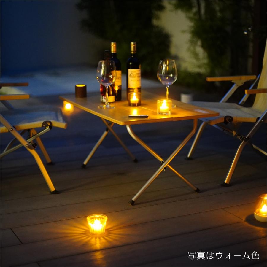 LED キャンドル ティーライト 単品 3.9cm 1個 おしゃれ キャンドルライト ゆらぎ 揺れる 炎 タイマー 電池式 北欧 かわいい 自動消灯 自動点灯 調光 照明 WY |  | 14