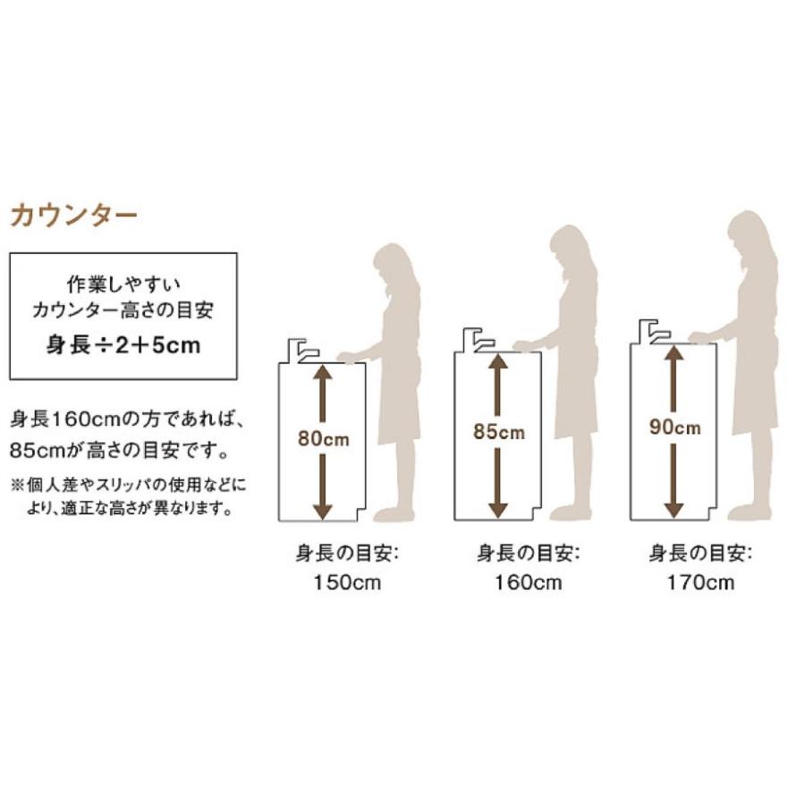 TOTO システムキッチン ミッテ 間口2550 奥行650 I型基本プラン●プロペラファン●食器洗い乾燥機なし●プライスグループ1｜x-cellents｜10