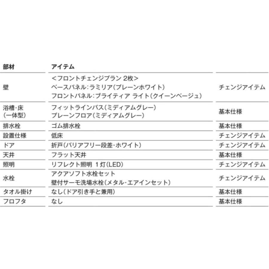 ハウステック　マンション・アパート用　NJB1014　リフレクト照明　低床　アクアソフト水栓セット　写真セット(オプション選択可能)