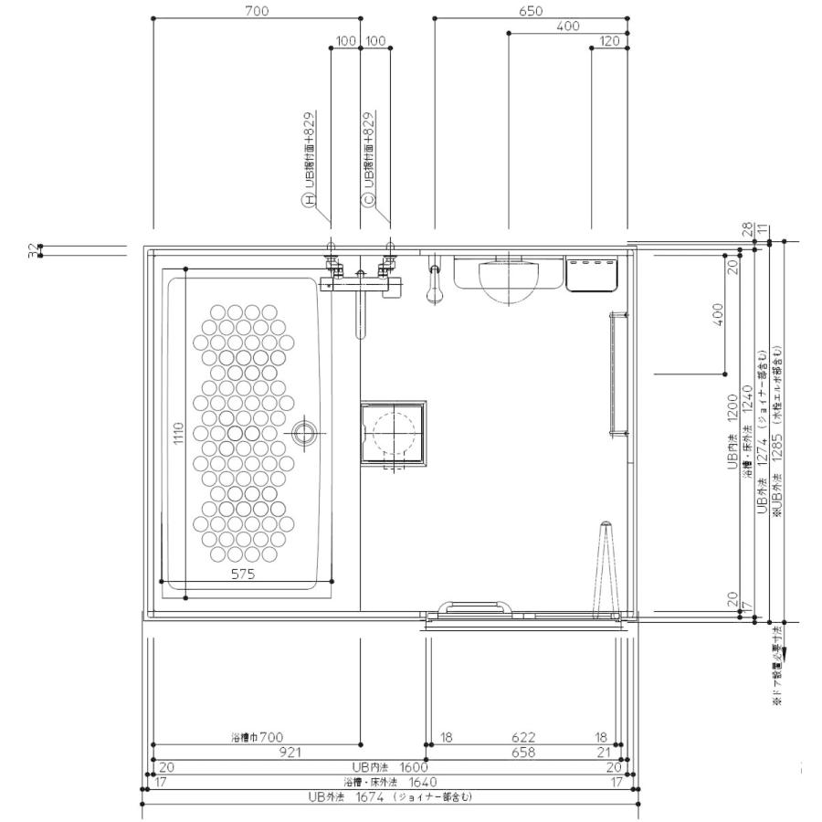 【送料無料】TOTO WHシリーズ 1216サイズ Tタイプ 写真壁色 マンションリモデルバスルーム(オプション対応、メーカー直送)|x-cellents|04