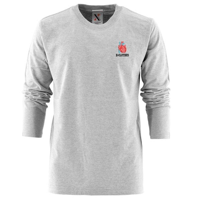 Tシャツ リアル刺繍 プレゼント 5 6oz オリジナル 刺繍 長袖 Tシャツ メンズ ワンポイント ロゴ おしゃれ 無地 カットソー ロング Ori Am Tst3 G06 S 刺繍専門店x Clothes本店 通販 Yahoo ショッピング