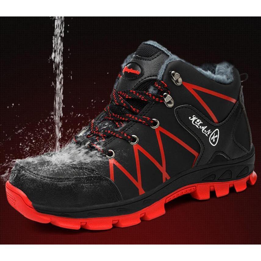 防水 防寒 安全靴(スチールトゥ) 作業靴 安全靴 登山靴 セーフティーシューズ 耐磨耗 防滑 労働保険靴 メンズ レディース  22.5cm~28.5cm スチールトゥシューズ（メンズ） 軽量滑り止めアウトドアアンクルブーツ 快適軽量作業用安全靴 スニーカー 建設作業用ユーティリティ