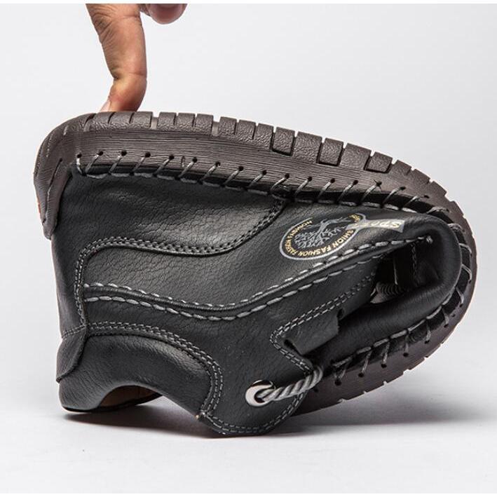 メンズ ドライビングシューズ ハイカット レザー おしゃれ 革靴 レースアップシューズ 紳士靴 ウォーキングシューズ カジュアル 軽量 スニーカー 旅行 運転用 |  | 04